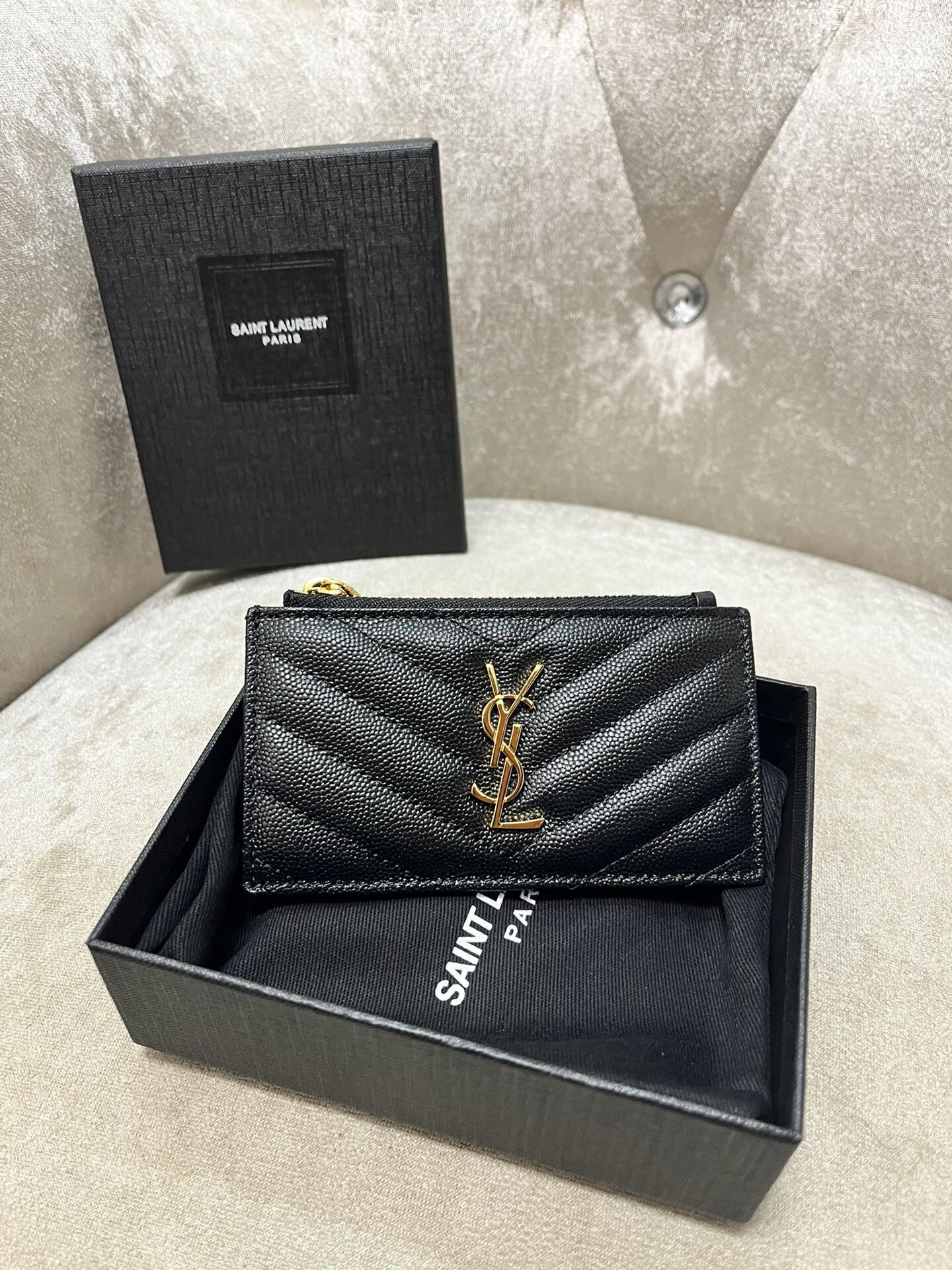 YSL card wallet 2